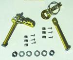 Haubenhalter Alu gold (GE52G)